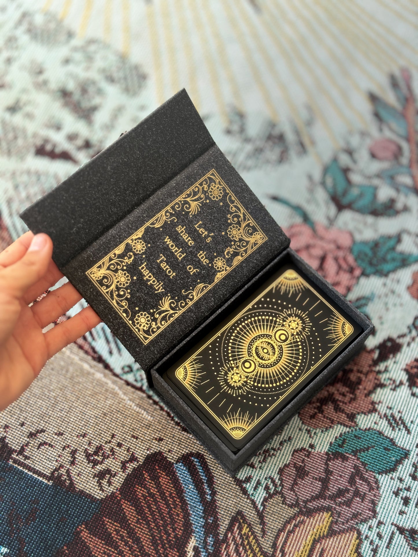 GOLD & BLACK - Gold Foil Tarot