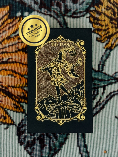 ESPAÑOL & ENGLISH - Gold Foil Tarot