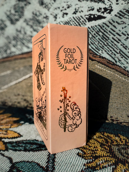 PINK - Gold Foil Tarot