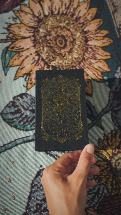 ESPAÑOL & ENGLISH - Gold Foil Tarot